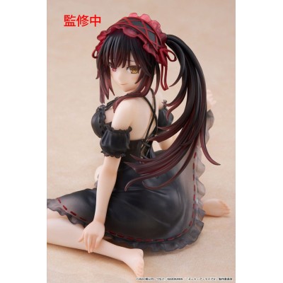 DATE A LIVE - Kurumi Tokisaki Nightwear Ver. Desktop Cute Taito PVC Figure 13 cm