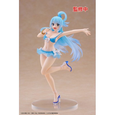 KONO SUBA - Aqua Swimwear Ver. Coreful Taito PVC Figure 18 cm