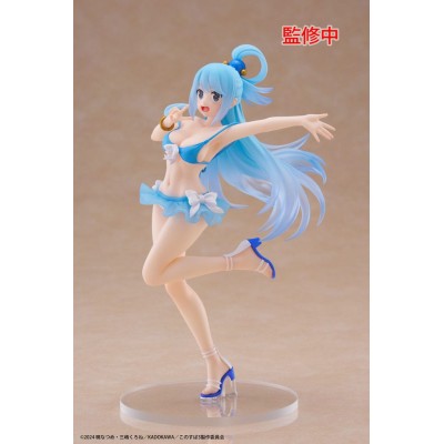 KONO SUBA - Aqua Swimwear Ver. Coreful Taito PVC Figure 18 cm