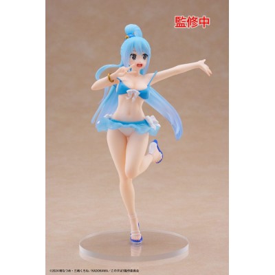 KONO SUBA - Aqua Swimwear Ver. Coreful Taito PVC Figure 18 cm