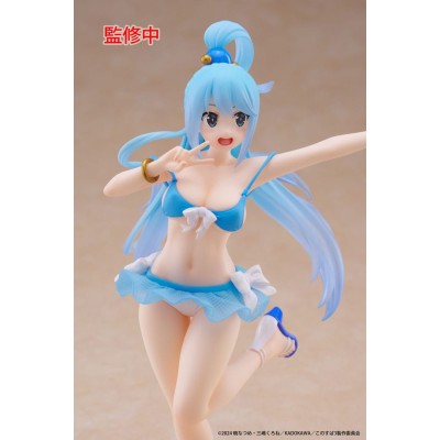 KONO SUBA - Aqua Swimwear Ver. Coreful Taito PVC Figure 18 cm