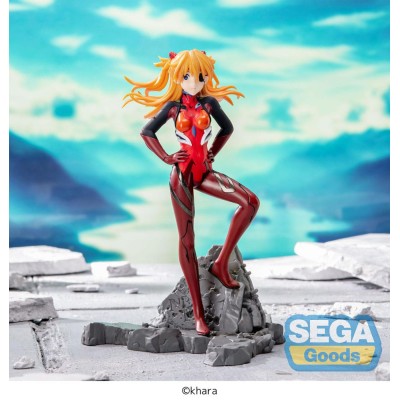 EVANGELION - Asuka Shikinami Langley 30th Anniversary Ver. Vignetteum Sega PVC Figure 23 cm