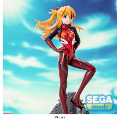 EVANGELION - Asuka Shikinami Langley 30th Anniversary Ver. Vignetteum Sega PVC Figure 23 cm