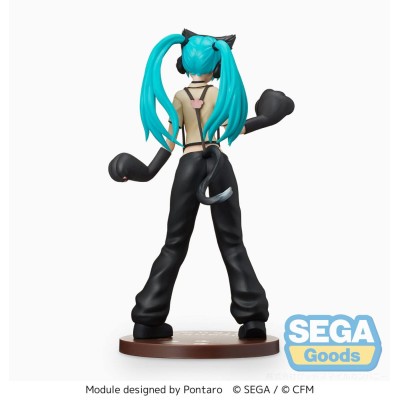 HATSUNE MIKU Project DIVA Arcade Future Tone - Hatsune Miku Kitty Cat SPM Sega PVC Figure 23 cm