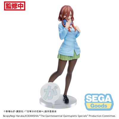 THE QUINTESSENTIAL QUINTUPLETS - Miku Nakano Specials Luminasta Sega PVC Figure 20 cm