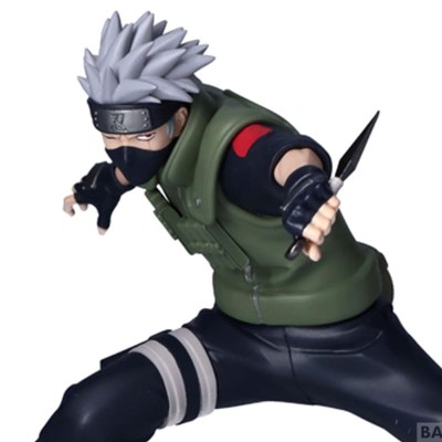 NARUTO SHIPPUDEN - Kakashi Hatake Vibration Stars Banpresto PVC Figure 13 cm