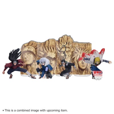 NARUTO SHIPPUDEN - Senju Tobirama Panel Spectacle Banpresto PVC Figure 7 cm