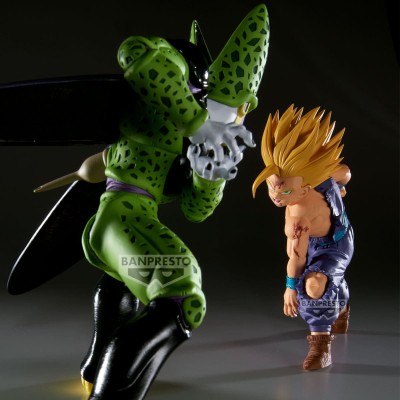 DRAGON BALL Z - Cell (VS Son Gohan Super Saiyan) Match Makers Banpresto PVC Figure 13 cm