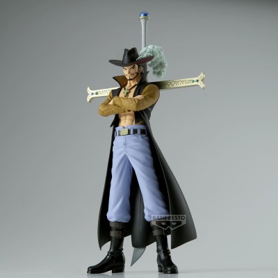 ONE PIECE - Dracule.Mihawk Extra DXF The Grandline Series Banpresto PVC Figure 17 cm