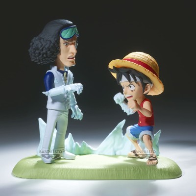 ONE PIECE - Monkey.D.Luffy VS Kuzan Log Stories World Collectable Figure Banpresto PVC Figure 9 cm