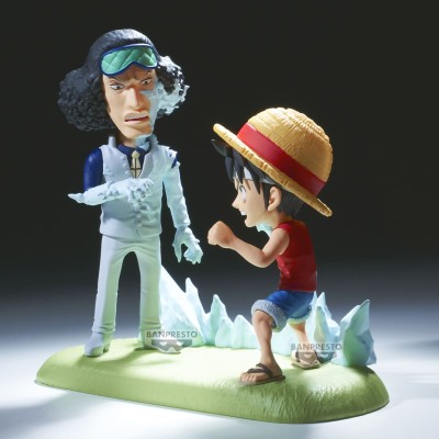 ONE PIECE - Monkey.D.Luffy VS Kuzan Log Stories World Collectable Figure Banpresto PVC Figure 9 cm