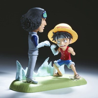 ONE PIECE - Monkey.D.Luffy VS Kuzan Log Stories World Collectable Figure Banpresto PVC Figure 9 cm