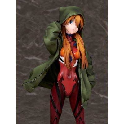 SHIN EVANGELION MOVIE - Shikinami Asuka Langley Hoodie Ver. Alter 1/7 PVC Figure 23 cm