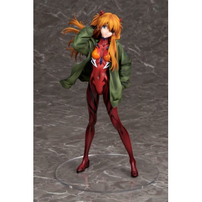 SHIN EVANGELION MOVIE - Shikinami Asuka Langley Hoodie Ver. Alter 1/7 PVC Figure 23 cm