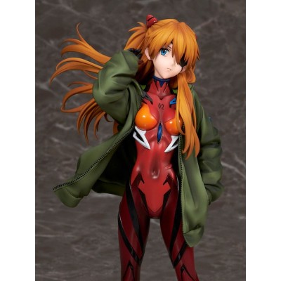 SHIN EVANGELION MOVIE - Shikinami Asuka Langley Hoodie Ver. Alter 1/7 PVC Figure 23 cm