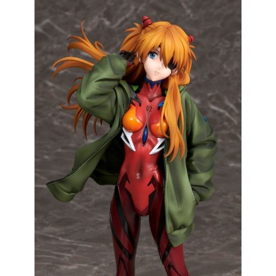 SHIN EVANGELION MOVIE - Shikinami Asuka Langley Hoodie Ver. Alter 1/7 PVC Figure 23 cm