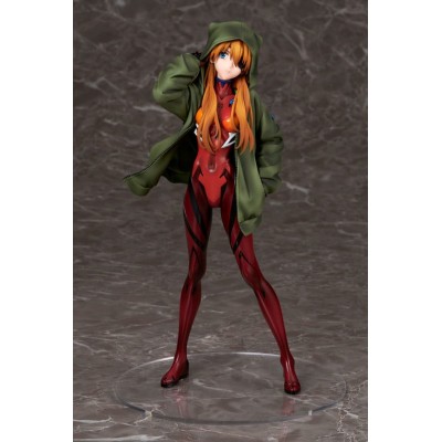 SHIN EVANGELION MOVIE - Shikinami Asuka Langley Hoodie Ver. Alter 1/7 PVC Figure 23 cm