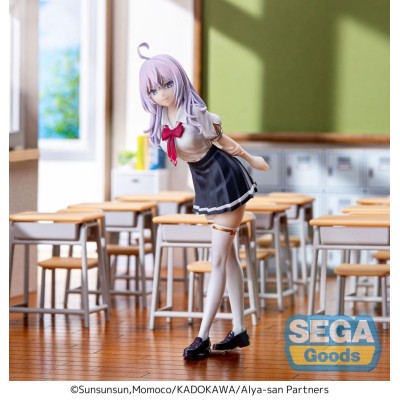 ALYA SOMETIMES HIDES HER FEELINGS IN RUSSIAN - Alya Summer Uniform Ver. Luminasta Sega PVC Figure 17 cm