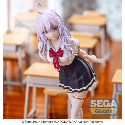 ALYA SOMETIMES HIDES HER FEELINGS IN RUSSIAN - Alya Summer Uniform Ver. Luminasta Sega PVC Figure 17 cm