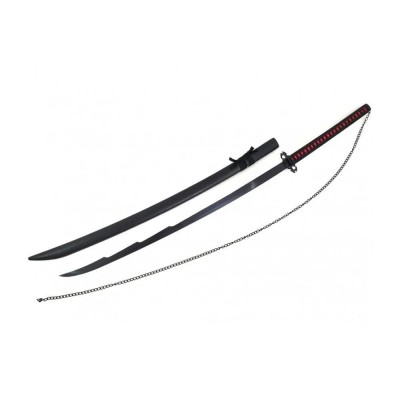 BLEACH - Ichigo Kurosaki Katana Tensa Zangetsu Nodachi Fullbring 142 cm