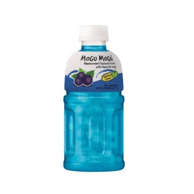 Mogu Mogu Blackcurrant 320 ml - Blackcurrant and nata de coco flavoured drink