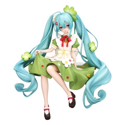 HATSUNE MIKU - Flower Fairy Clover Noodle Stopper Furyu PVC Figure 15 cm