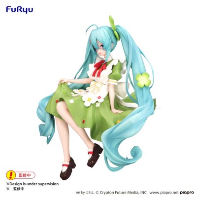 HATSUNE MIKU - Flower Fairy Clover Noodle Stopper Furyu PVC Figure 15 cm