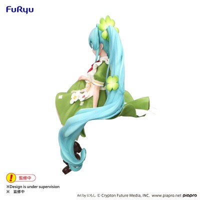 HATSUNE MIKU - Flower Fairy Clover Noodle Stopper Furyu PVC Figure 15 cm