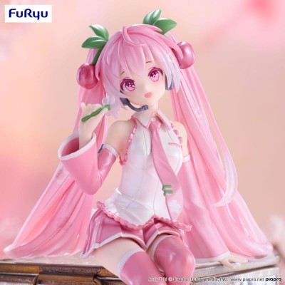 HATSUNE MIKU - Sakura Miku 2024 Pearl Color Ver. Noodle Stopper Furyu PVC Figure 15 cm