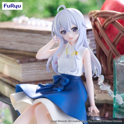 MAJO NO TABI TABI (Wandering Witch - The Journey of Elaina) - Elaina Flared Skirt Ver. Noodle Stopper Furyu PVC Figure 14 cm