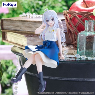 MAJO NO TABI TABI (Wandering Witch - The Journey of Elaina) - Elaina Flared Skirt Ver. Noodle Stopper Furyu PVC Figure 14 cm