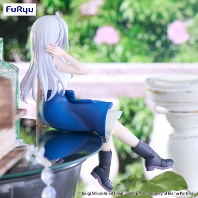 MAJO NO TABI TABI (Wandering Witch - The Journey of Elaina) - Elaina Flared Skirt Ver. Noodle Stopper Furyu PVC Figure 14 cm