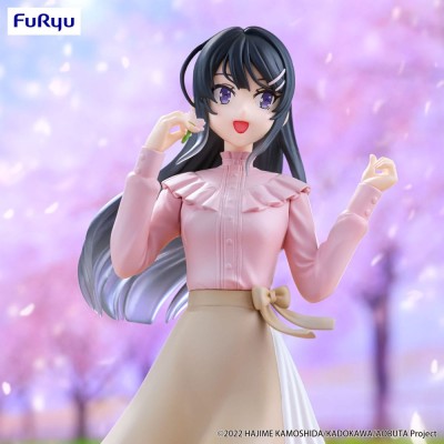 RASCAL DOES NOT DREAM OF A BUNNY GIRL SENPAI - Mai Sakurajima Spring Outfit Ver. Trio-Try-iT Furyu PVC Figure 21 cm