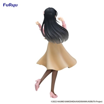 RASCAL DOES NOT DREAM OF A BUNNY GIRL SENPAI - Mai Sakurajima Spring Outfit Ver. Trio-Try-iT Furyu PVC Figure 21 cm