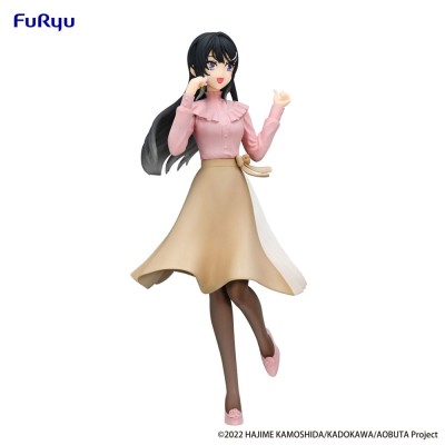 RASCAL DOES NOT DREAM OF A BUNNY GIRL SENPAI - Mai Sakurajima Spring Outfit Ver. Trio-Try-iT Furyu PVC Figure 21 cm