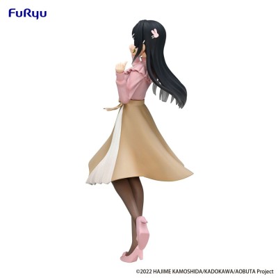 RASCAL DOES NOT DREAM OF A BUNNY GIRL SENPAI - Mai Sakurajima Spring Outfit Ver. Trio-Try-iT Furyu PVC Figure 21 cm