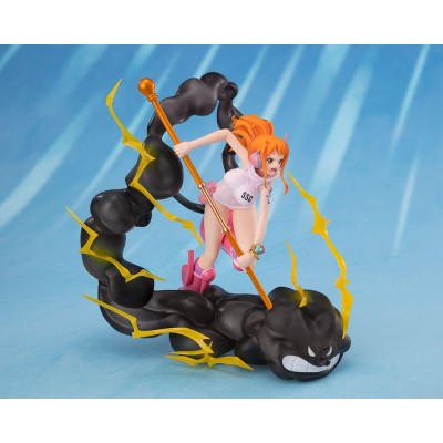 ONE PIECE - Nami Lightning Blast Figuarts ZERO Extra Battle Bandai PVC Figure 17 cm