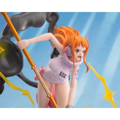 ONE PIECE - Nami Lightning Blast Figuarts ZERO Extra Battle Bandai PVC Figure 17 cm