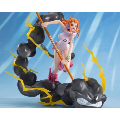 ONE PIECE - Nami Lightning Blast Figuarts ZERO Extra Battle Bandai PVC Figure 17 cm