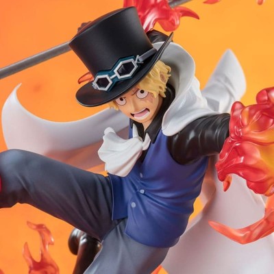 ONE PIECE - Sabo Fire Fist Rook Check Figuarts ZERO Extra Battle Bandai PVC Figure 19 cm