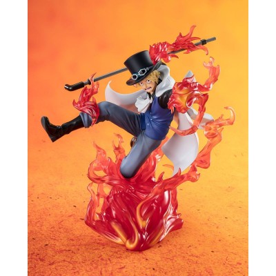 ONE PIECE - Sabo Fire Fist Rook Check Figuarts ZERO Extra Battle Bandai PVC Figure 19 cm