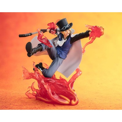 ONE PIECE - Sabo Fire Fist Rook Check Figuarts ZERO Extra Battle Bandai PVC Figure 19 cm