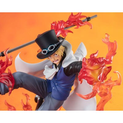 ONE PIECE - Sabo Fire Fist Rook Check Figuarts ZERO Extra Battle Bandai PVC Figure 19 cm