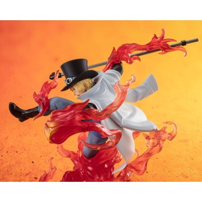 ONE PIECE - Sabo Fire Fist Rook Check Figuarts ZERO Extra Battle Bandai PVC Figure 19 cm