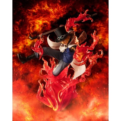 ONE PIECE - Sabo Fire Fist Rook Check Figuarts ZERO Extra Battle Bandai PVC Figure 19 cm