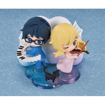 YOUR LIE IN APRIL - Kaori Miyazono & Kosei Arima Qset Mini-Figure 2-Pack  9 cm