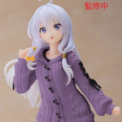 MAJO NO TABI TABI Wandering Witch: The Journey of Elaina - Elaina Knit Dress Ver. Taito PVC Figure 18 cm