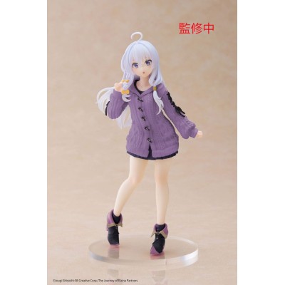 MAJO NO TABI TABI Wandering Witch: The Journey of Elaina - Elaina Knit Dress Ver. Taito PVC Figure 18 cm