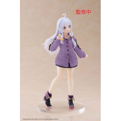 MAJO NO TABI TABI Wandering Witch: The Journey of Elaina - Elaina Knit Dress Ver. Taito PVC Figure 18 cm