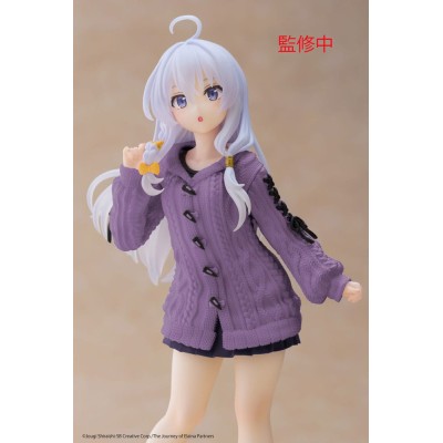 MAJO NO TABI TABI Wandering Witch: The Journey of Elaina - Elaina Knit Dress Ver. Taito PVC Figure 18 cm